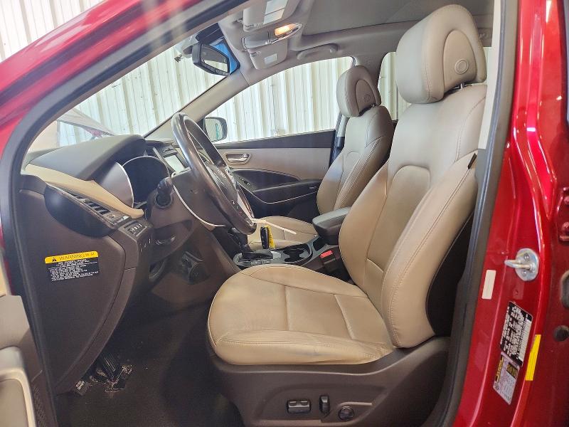 2017 Hyundai Santa fe VIN 5XYZUDLB3HG423905 COPART salvage auction — HAIL, Salvage Title, sold $250 on 2026-07-27 (photo 7)