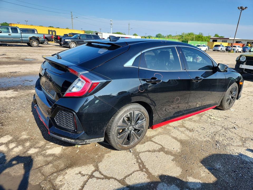 2017 Honda Civic VIN SHHFK7H79HU200949 COPART salvage auction — FRONT END, In - Certificate Of Title, sold $6,800 on 2026-07-10 (photo 3)