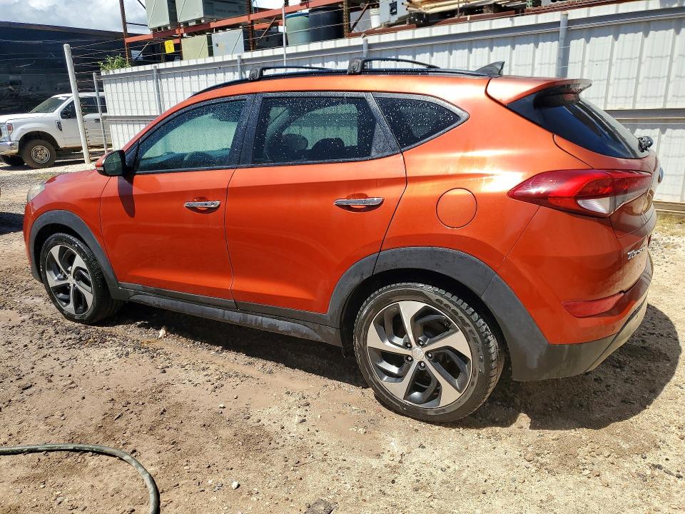 2016 Hyundai Tucson VIN KM8J33A2XGU089815 COPART salvage auction — MECHANICAL, Hi - Cert Of Title-Repossession, sold $1 on 2026-07-20 (photo 2)