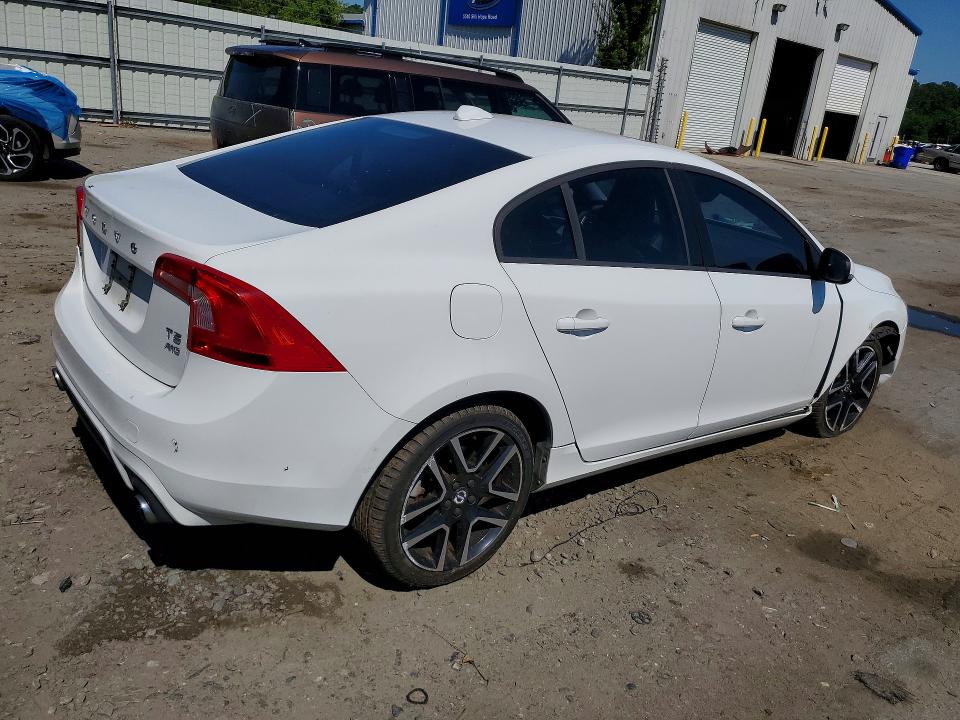 2017 Volvo S60 VIN YV140MTL9H2431848 COPART salvage auction — FRONT END, GA - CERT OF TITLE-SALVAGE, sold $1,750 on 2026-07-16 (photo 3)
