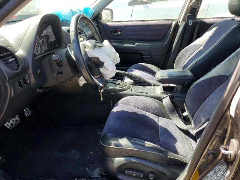 2002 Lexus Is VIN JTHBD192X20038361 COPART salvage auction — FRONT END, ID - SALVAGE CERTIFICATE OF TITLE, sold $325 on 2026-07-28 (photo 7)