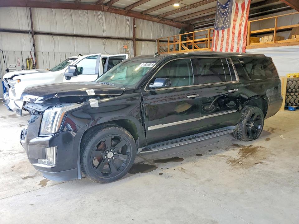 2015 Cadillac Escalade VIN 1GYS4HKJ7FR224169 COPART salvage auction — FRONT END, Ks - Cert Of Title-Salvage (P), sold $14,500 on 2026-07-20 (photo 1)