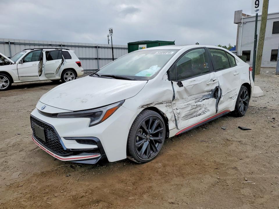 2023 Toyota VIN JTDBCMFEXP3026401 COPART salvage auction — SIDE, Va - Cert Of Title - Salvage, sold $9,800 on 2026-07-08 (photo 1)