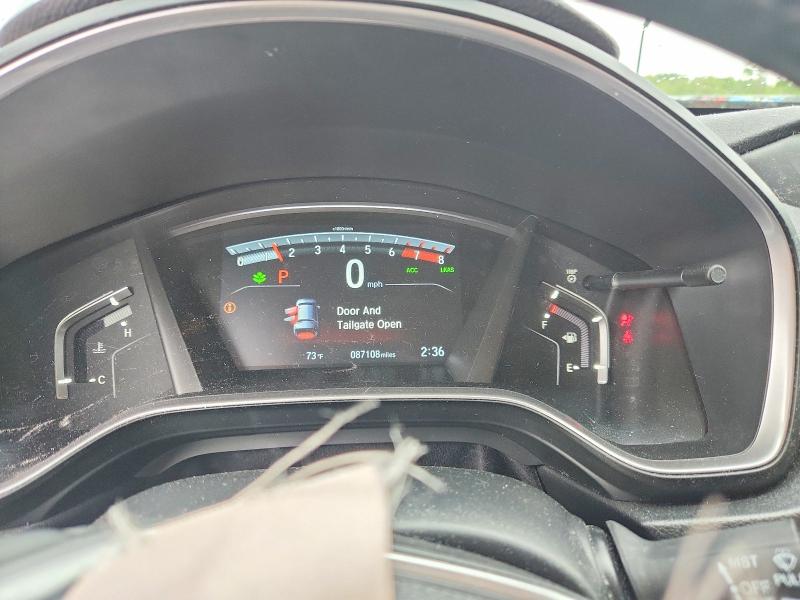 2022 Honda Cr-v VIN 7FARW2H85NE015294 COPART salvage auction — FRONT END, Il - Salvage Certificate, sold $12,500 on 2026-07-27 (photo 9)