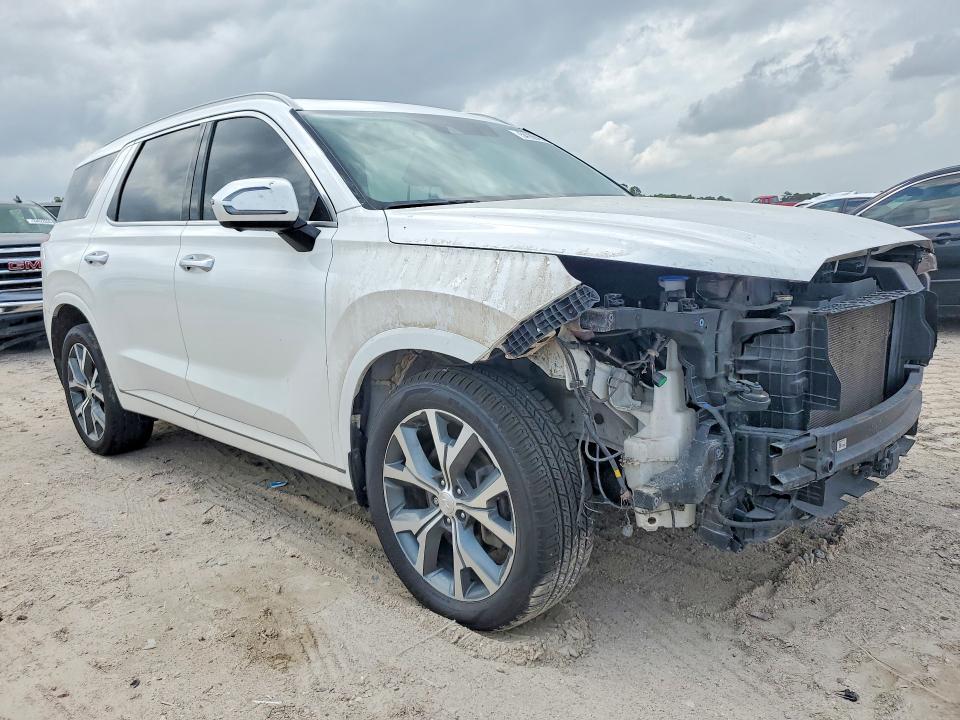 2021 Hyundai Palisade VIN KM8R54HE6MU226070 COPART salvage auction — FRONT END, Tx - Salvage Vehicle Title, sold $6,900 on 2026-07-14 (photo 4)