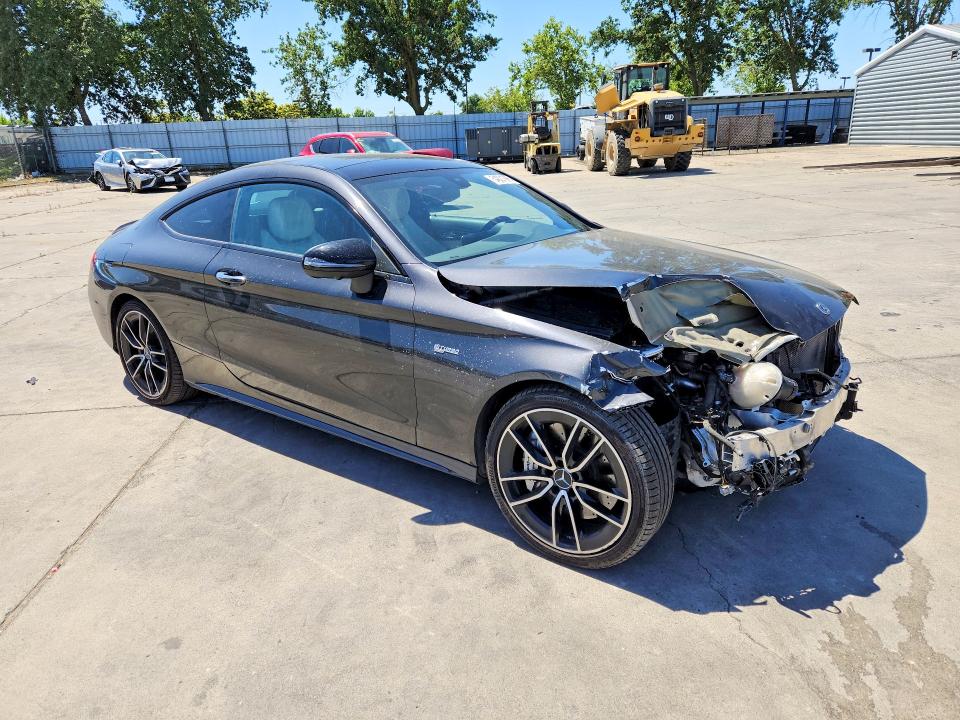 2020 Mercedes-benz C-klasse VIN W1KWJ6EB6LF992074 COPART salvage auction — FRONT END, Ca - Salvage Certificate, sold $16,200 on 2026-07-20 (photo 4)