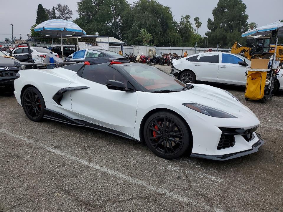 2024 Chevrolet VIN 1G1YC3D45R5116084 COPART salvage auction — SIDE, Ca - Salvage Certificate, sold $57,500 on 2026-07-24 (photo 4)