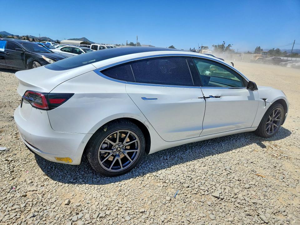2020 Tesla Model 3 VIN 5YJ3E1EA8LF803991 COPART salvage auction — REAR END, Ca - Salvage Certificate, sold $4,150 on 2026-07-02 (photo 3)