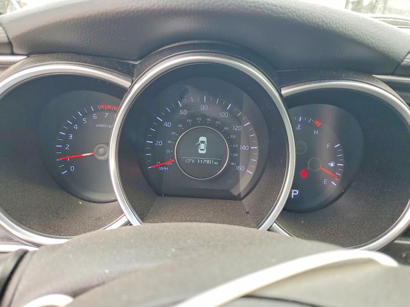 2015 Kia Optima VIN 5XXGN4A75FG501654 COPART salvage auction — SIDE, Il - Salvage Certificate, sold $250 on 2026-07-28 (photo 9)