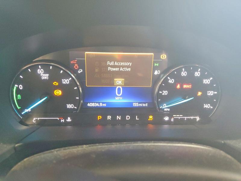 2022 Ford Escape VIN 1FMCU0BZXNUB07064 COPART salvage auction — FRONT END, Ok - Cert Of Title-Salvage, sold $4,350 on 2026-07-02 (photo 9)
