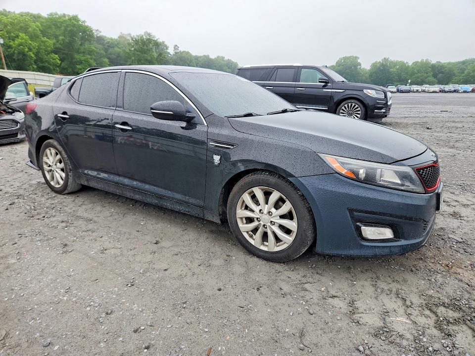 2014 Kia VIN 5XXGN4A75EG322755 COPART salvage auction — REAR END, Nc - Salvage Certificate Of Title, sold $175 on 2026-07-29 (photo 4)