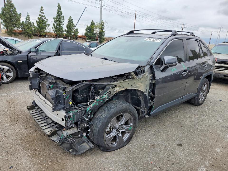 2022 Toyota Rav 4 VIN 2T3W1RFV1NC184920 COPART salvage auction — FRONT END, Ca - Salvage Certificate, sold $10,700 on 2026-07-09 (photo 1)