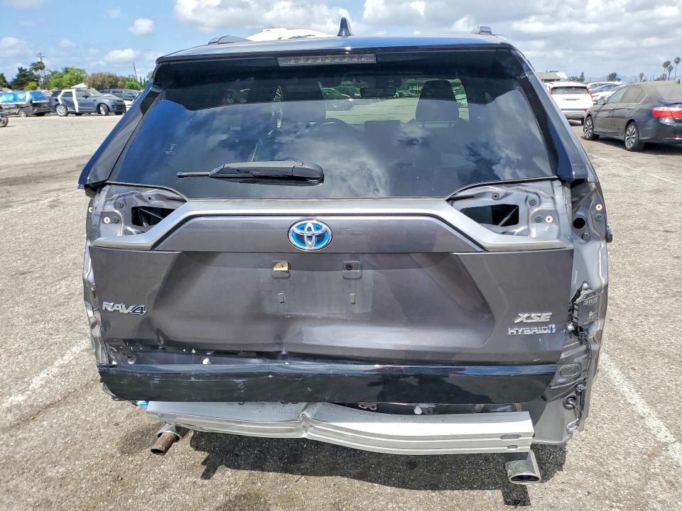 2020 Toyota Rav 4 VIN JTMEWRFVXLJ047532 COPART salvage auction — REAR END, Ca - Salvage Certificate, sold $13,800 on 2026-07-24 (photo 6)