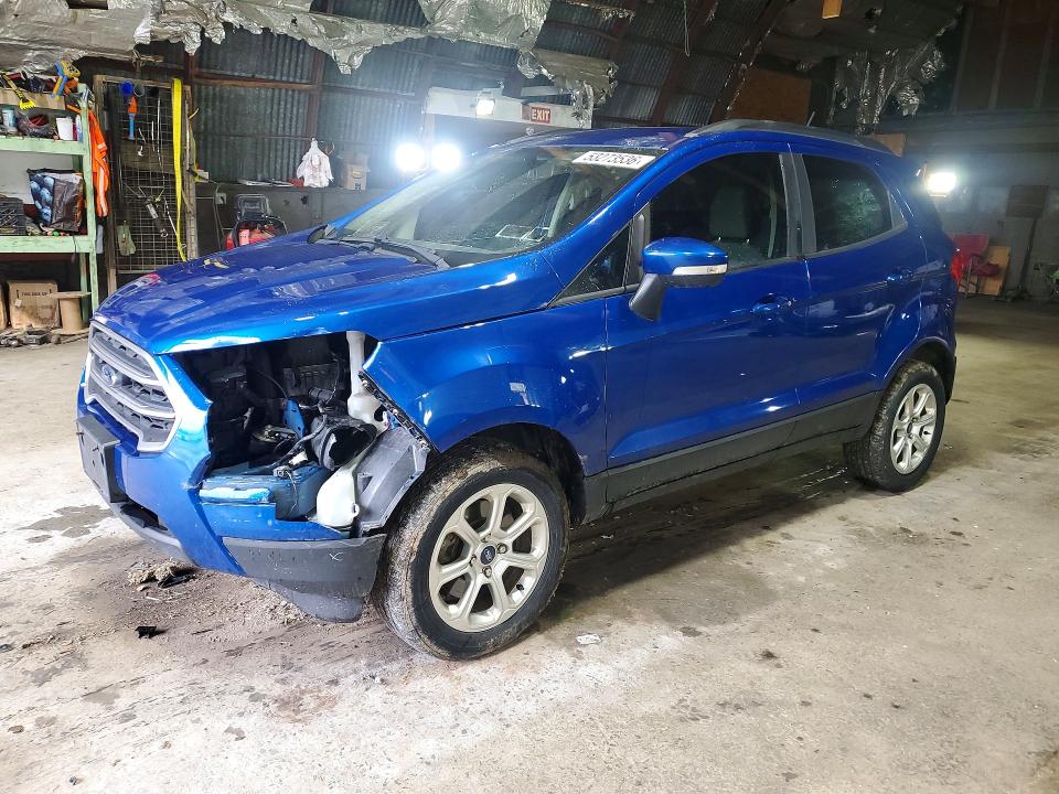 2020 Ford Ecosport VIN MAJ6S3GL9LC367915 COPART salvage auction — FRONT END, NY - MV-907A SALVAGE CERTIFICATE, sold $1,500 on 2026-07-22 (photo 1)