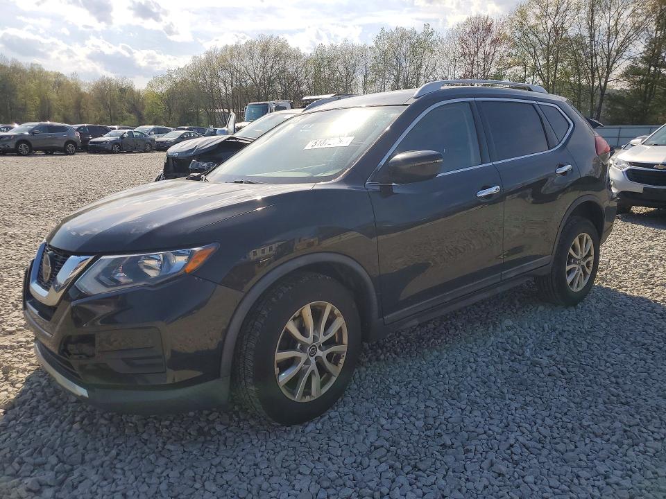 2018 Nissan Rogue VIN KNMAT2MV2JP593396 COPART salvage auction — FRONT END, Ma - Cert Of Title-Salvage, sold $1,600 on 2026-07-21 (photo 1)