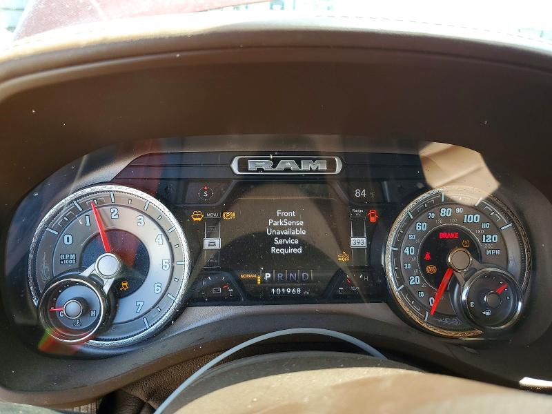 2019 Ram VIN 1C6SRFKT8KN552920 COPART salvage auction — FRONT END, ID - SALVAGE CERTIFICATE OF TITLE, sold $12,700 on 2026-07-02 (photo 9)