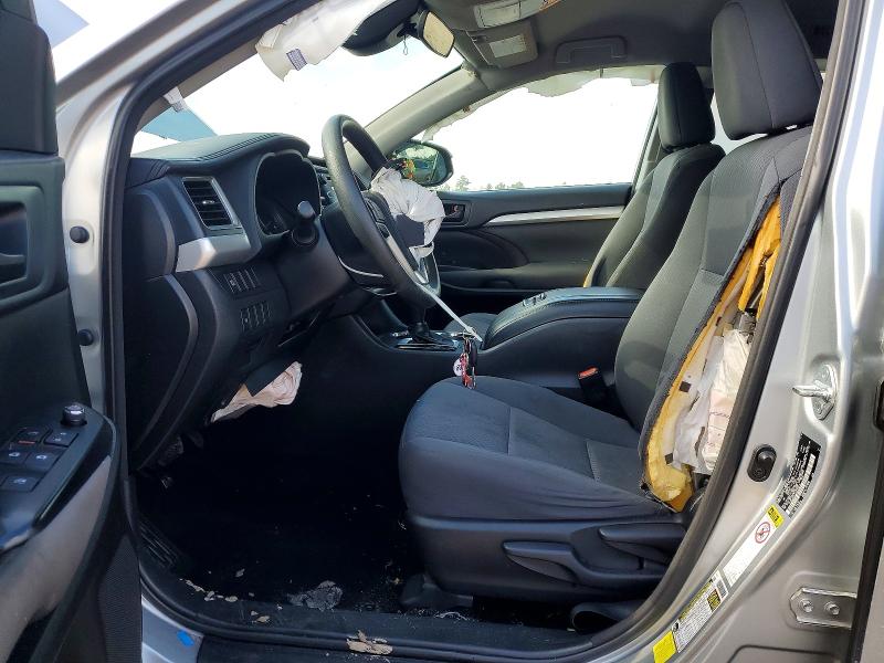 2018 Toyota VIN 5TDZZRFH7JS239641 COPART salvage auction — FRONT END, Tx - Salvage Vehicle Title, sold $5,400 on 2026-07-10 (photo 7)