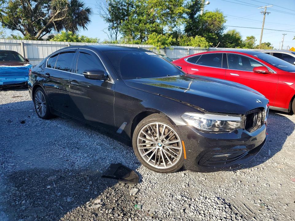 2018 BMW 5er VIN WBAJA5C55JG899627 COPART salvage auction — FRONT END, Fl - Cert Of Title Slvg Rebuildable, sold $6,800 on 2026-07-07 (photo 4)