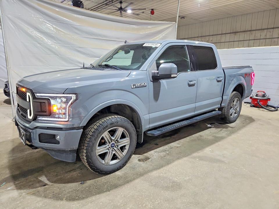 2019 Ford F-150 VIN 1FTEW1E42KFB09694 COPART salvage auction — STRIPPED, Nh - Cert Of Title-Salvage, sold $8,600 on 2026-07-02 (photo 1)