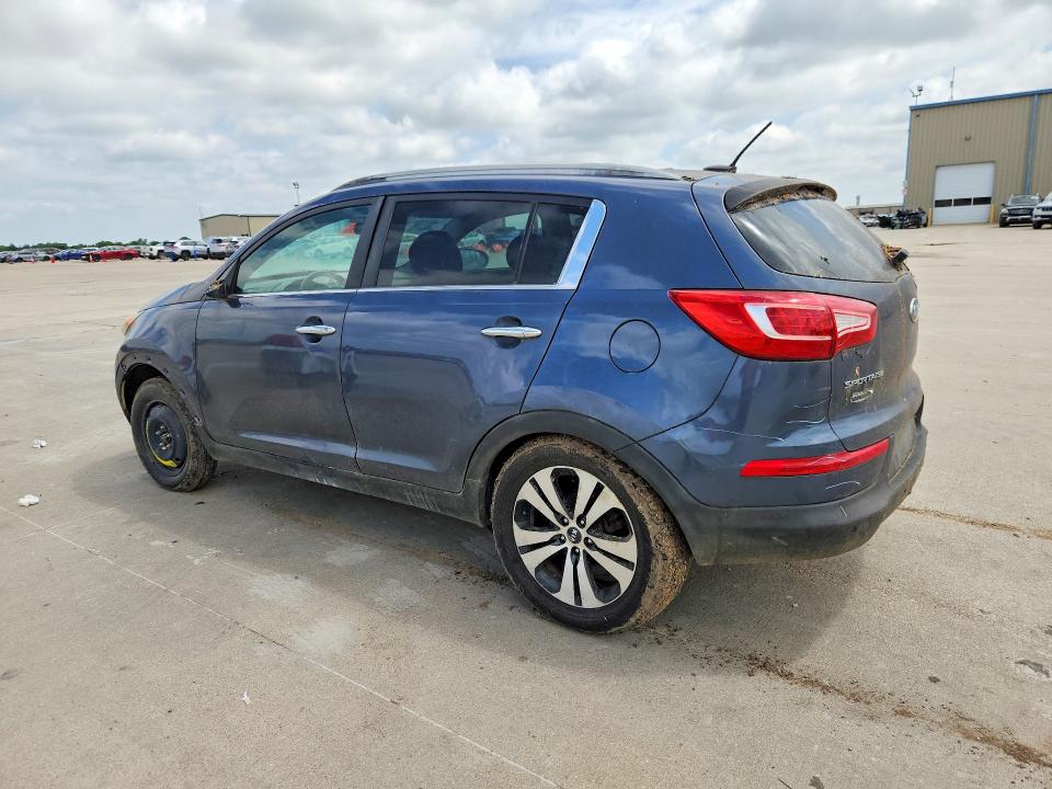 2012 Kia Sportage VIN KNDPC3A21C7343886 COPART salvage auction — MECHANICAL, Sd - Certificate Of Title, sold $1,350 on 2026-07-27 (photo 2)