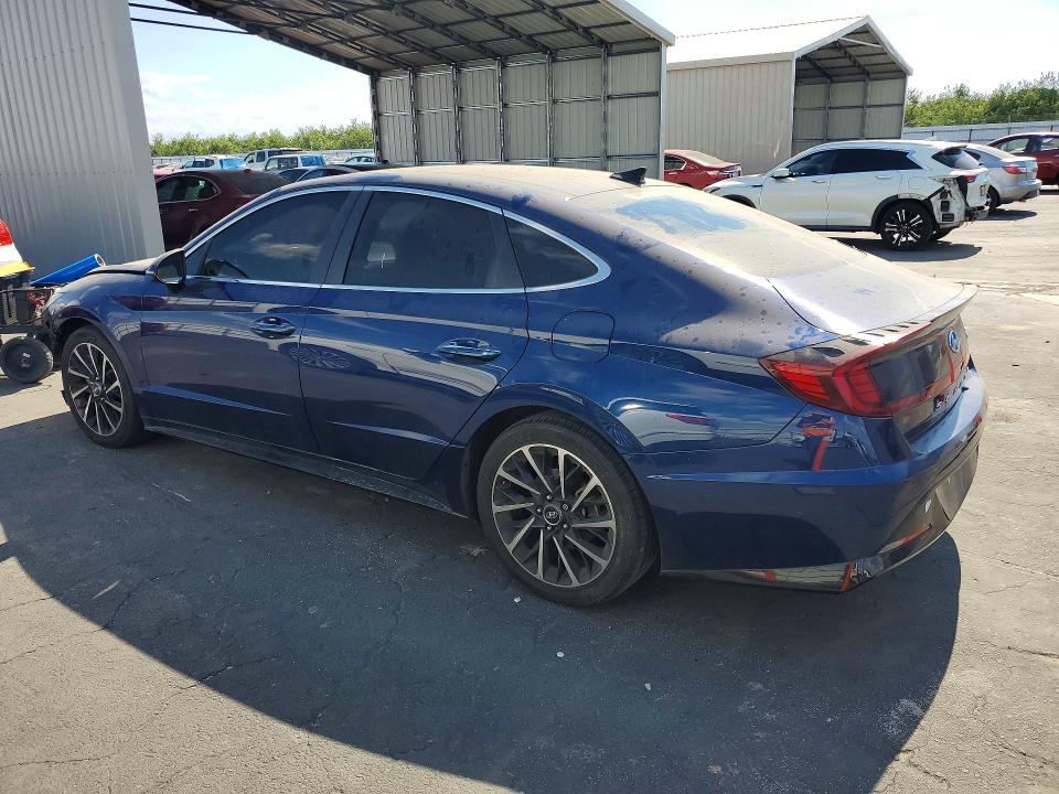 2021 Hyundai Sonata VIN 5NPEH4J29MH095687 COPART salvage auction — FRONT END, CA - SALVAGE CERTIFICATE, sold $6,600 on 2026-07-09 (photo 2)