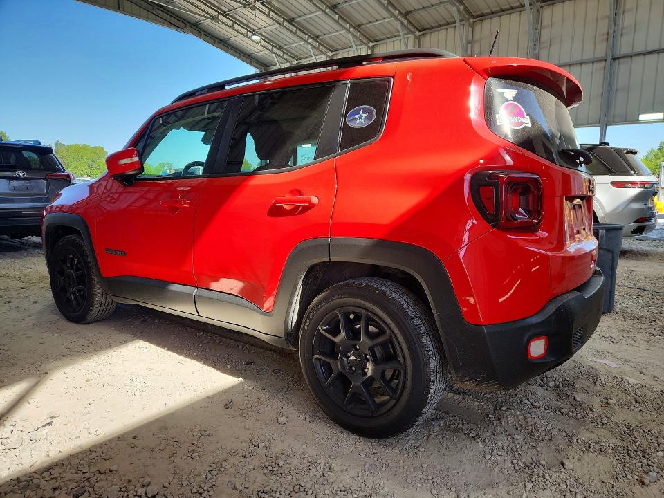2020 Jeep Renegade VIN ZACNJABBXLPL51789 COPART salvage auction — HAIL, Mo - Salvage Certificate Of Title, sold $3,800 on 2026-07-14 (photo 2)
