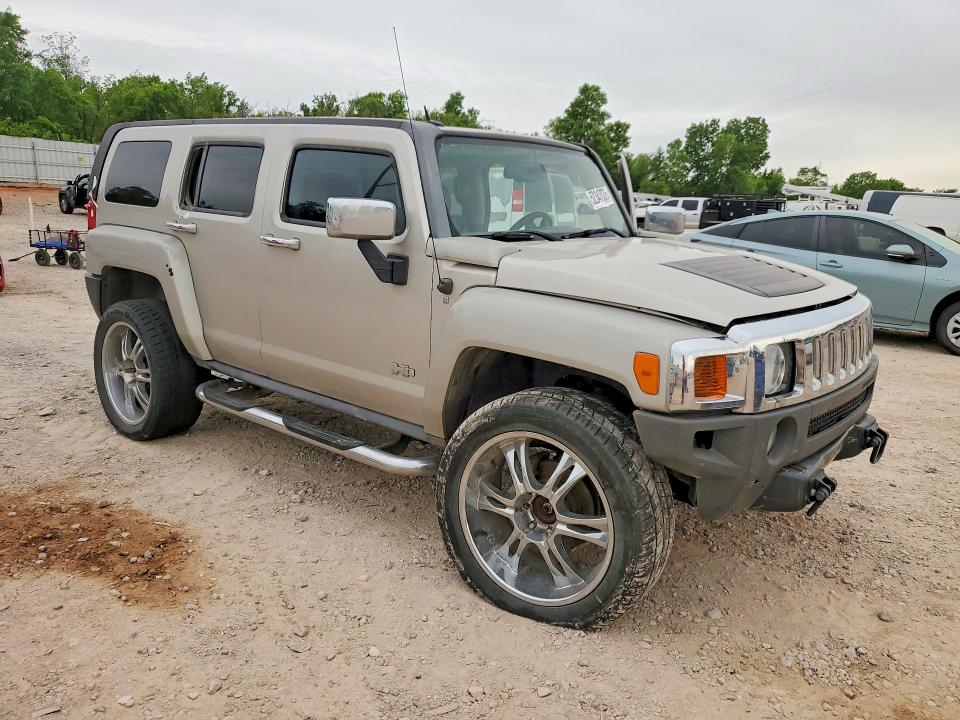 2007 Hummer H3 VIN 5GTDN13E978253029 COPART salvage auction — MECHANICAL, Wv - Certificate Of Title (P), sold $3,050 on 2026-07-09 (photo 4)