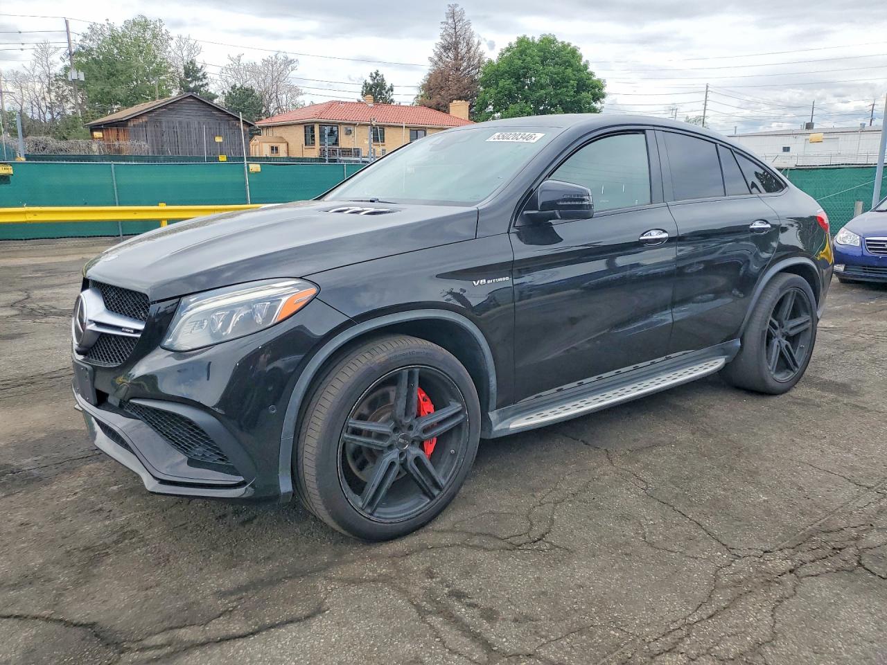 2017 Mercedes-Benz GLE-Class VIN 4JGED7FB4HA066984 — COPART salvage auction photo