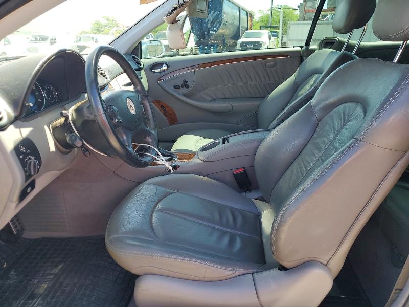 2008 Mercedes-benz Clk-klasse VIN WDBTJ56H78F255420 COPART salvage auction — FRONT END, Hi - Certificate Of Title, sold $2 on 2026-07-13 (photo 7)