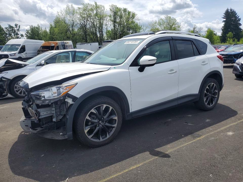 2016 Mazda Cx-5 VIN JM3KE4DY4G0600412 COPART salvage auction — FRONT END, Or - Salvage Title Certificate, sold $2,900 on 2026-07-15 (photo 1)