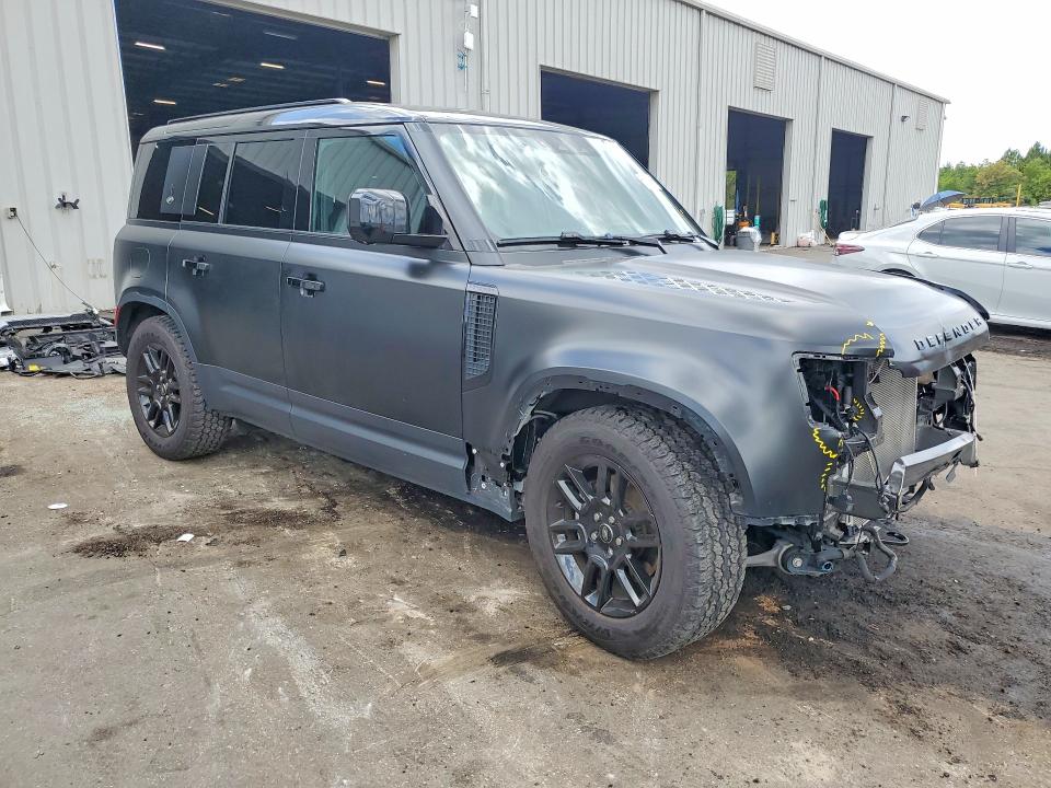 2024 Land rover Defender VIN SALEJ7EX9R2284465 COPART salvage auction — FRONT END, Fl - Cert Of Title Slvg Rebuildable, sold $32,250 on 2026-07-20 (photo 4)