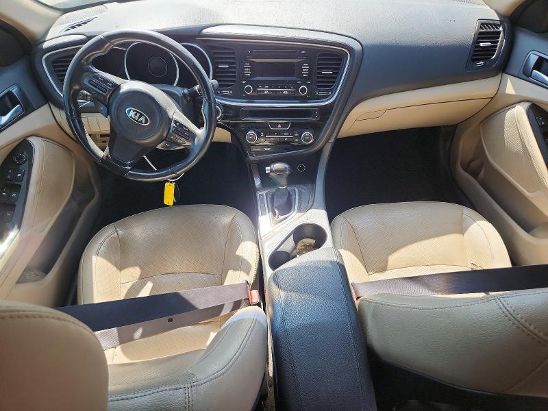 2015 Kia Optima VIN 5XXGN4A78FG414623 COPART salvage auction — SIDE, CA - CERTIFICATE OF TITLE, sold $200 on 2026-07-07 (photo 8)