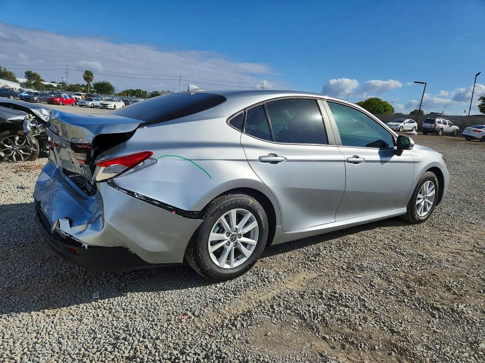 2026 Toyota Camry VIN 4T1DAACK3TU728552 COPART salvage auction — REAR END, Ca - Salvage Certificate, sold $12,100 on 2026-07-02 (photo 3)