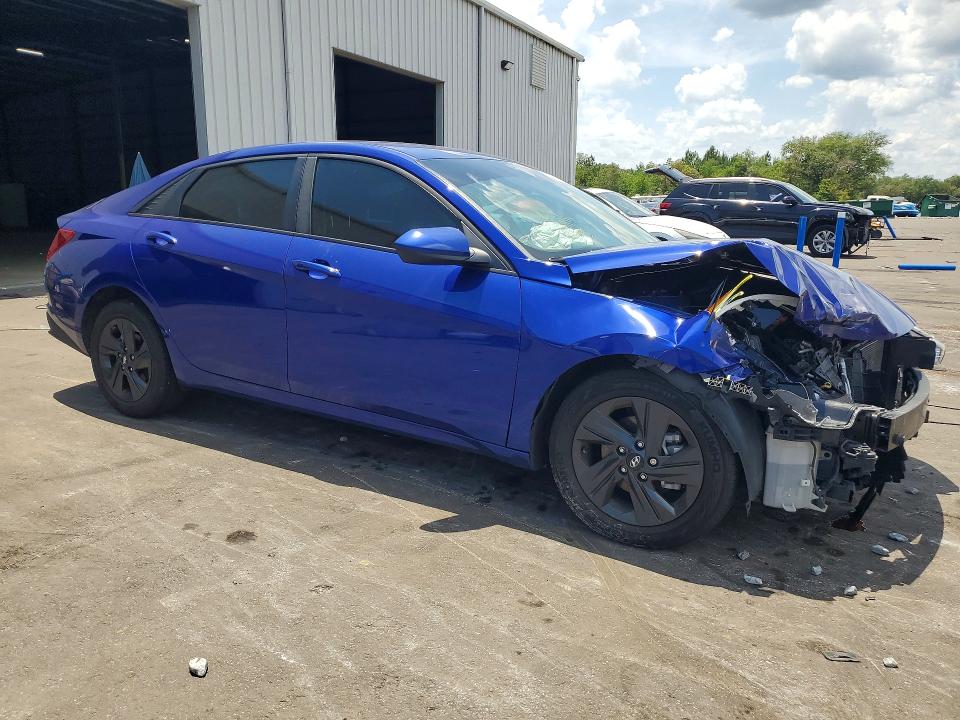 2023 Hyundai Elantra VIN KMHLM4AG9PU613821 COPART salvage auction — FRONT END, Salvage Title, sold $2,550 on 2026-07-15 (photo 4)