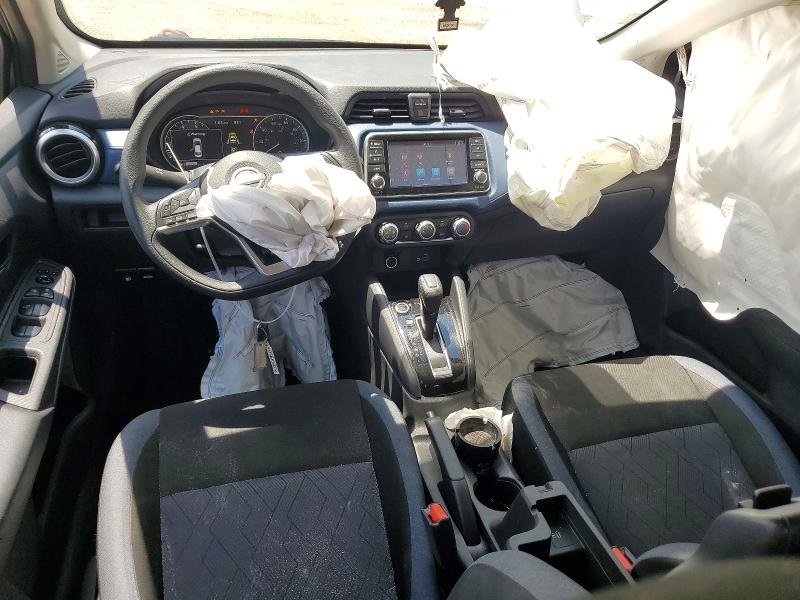 2025 Nissan Versa VIN 3N1CN8EV0SL839169 COPART salvage auction — FRONT END, Tx - Salvage Vehicle Title, sold $2,150 on 2026-07-09 (photo 8)