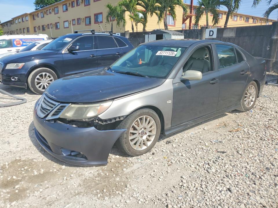 2011 Saab 9-3 VIN YS3FC4CYXB1302248 COPART salvage auction — ROOF, Fl - Cert Of Title Slvg Rebuildable, sold $350 on 2026-07-28 (photo 1)