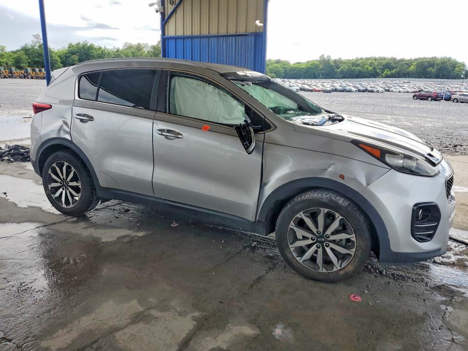2019 Kia Sportage VIN KNDPN3AC6K7555717 COPART salvage auction — ROLLOVER, Ga - Cert Of Title-Salvage, sold $850 on 2026-07-30 (photo 4)