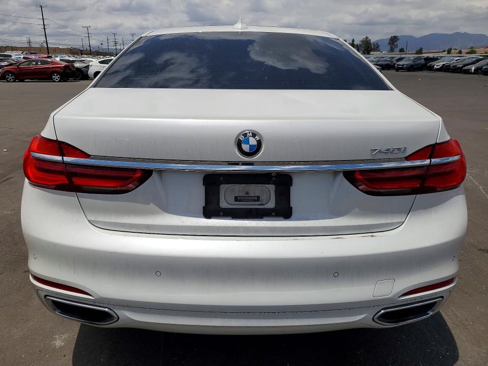 2019 BMW 7er VIN WBA7E2C54KB218532 COPART salvage auction — FRONT END, Ca - Salvage Certificate, sold $9,100 on 2026-09-02 (photo 6)