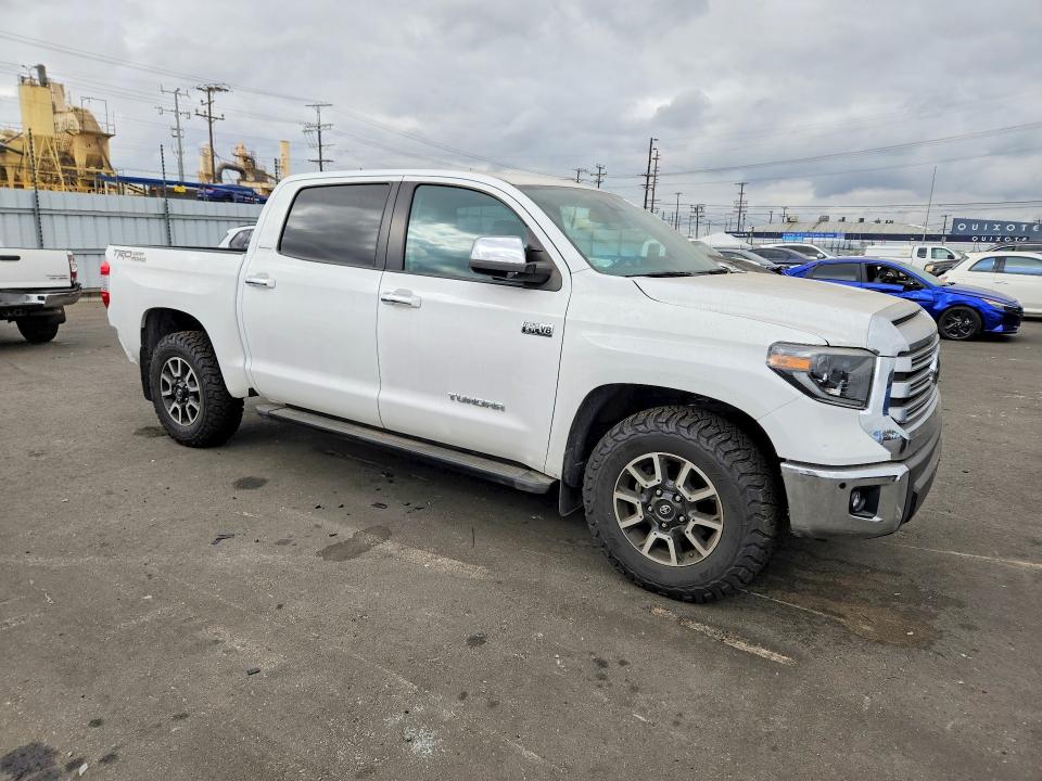 2020 Toyota Tundra VIN 5TFFY5F16LX261838 COPART salvage auction — REAR END, Ca - Salvage Certificate, sold $21,000 on 2026-07-08 (photo 4)