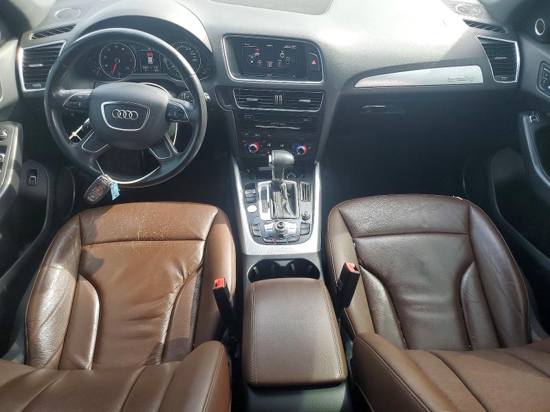 2014 Audi Q5 VIN WA1VFCFP5EA103985 COPART salvage auction — REAR END, On - Permit No Brand - Unfit, sold $1,850 on 2026-07-07 (photo 8)