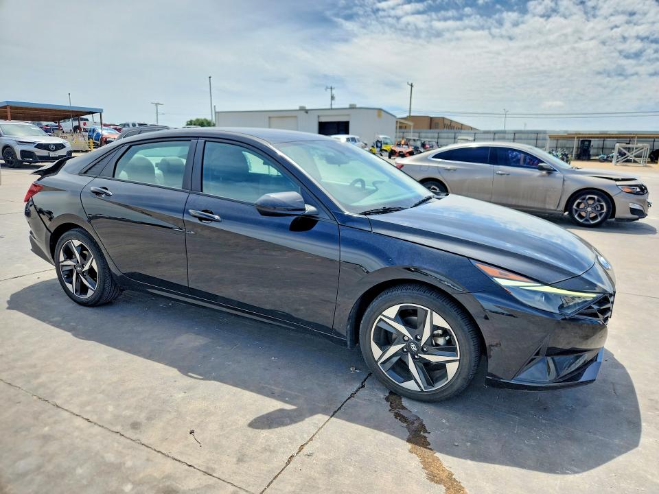 2023 Hyundai VIN KMHLS4AG6PU524116 COPART salvage auction — REAR END, Tx - Salvage Vehicle Title, sold $6,200 on 2026-07-09 (photo 4)