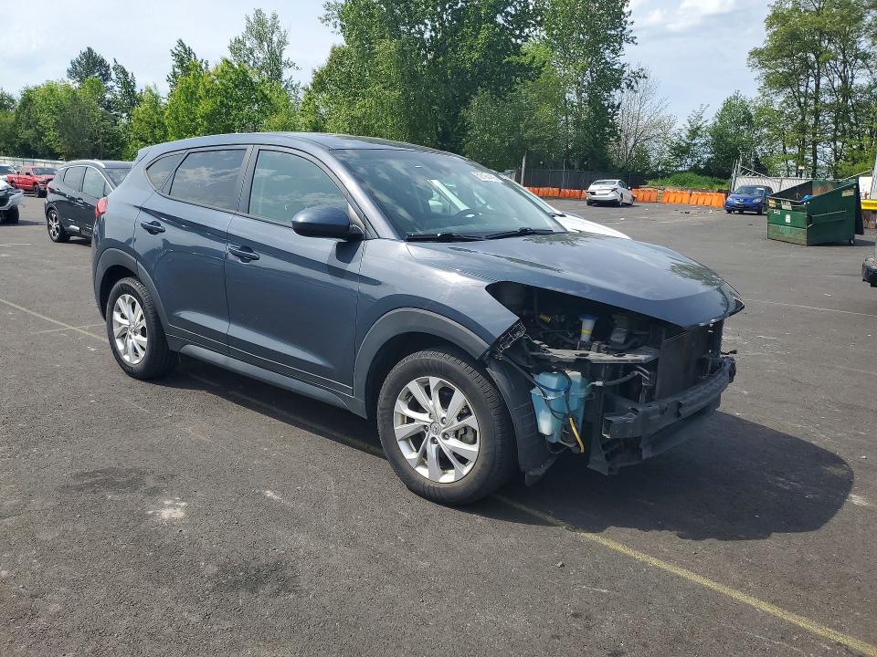 2019 Hyundai Tucson VIN KM8J2CA41KU955091 COPART salvage auction — FRONT END, OR - SALVAGE TITLE CERTIFICATE, sold $3,050 on 2026-07-08 (photo 4)