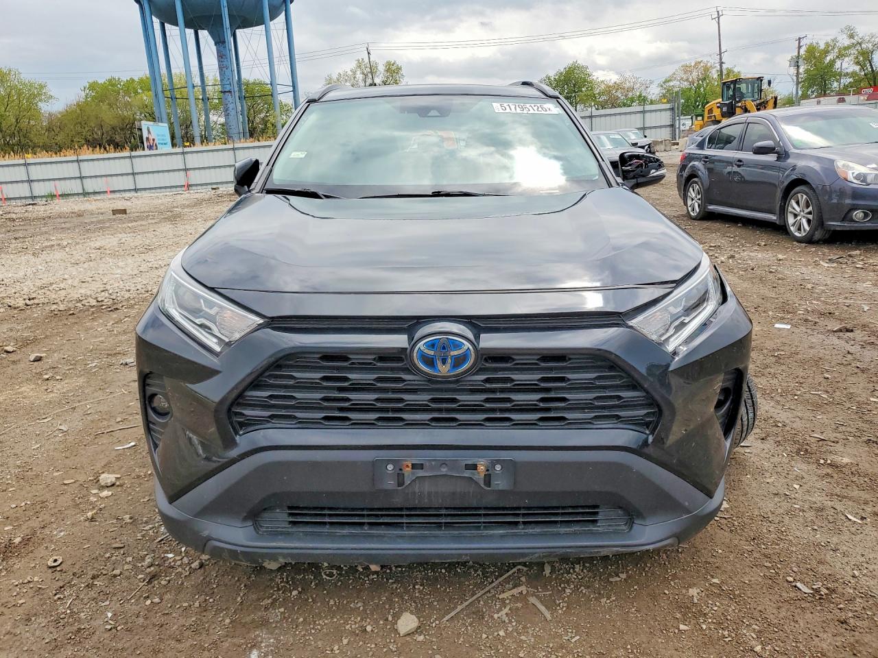 2021 Toyota RAV4 Hybrid VIN 4T3R6RFV2MU013170 COPART salvage auction — Front End, IL - SALVAGE CERTIFICATE, sold $11,100 on 2026-07-10 (photo 5)