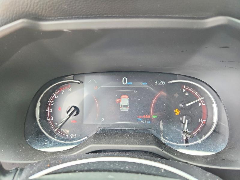 2025 Toyota VIN 2T3C1RFV1SW440888 COPART salvage auction — FRONT END, Tx - Salvage Vehicle Title, sold $12,400 on 2026-07-09 (photo 9)