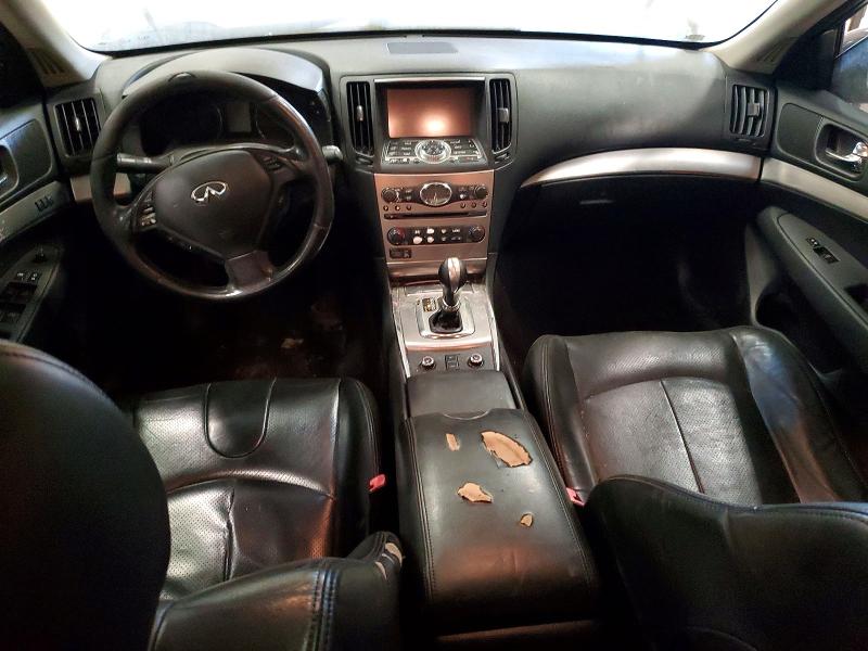 2013 Infiniti G VIN JN1CV6AR5DM352832 COPART salvage auction — FRONT END, Mi - Cert Of Title-Rebuilt Salvage, sold $1,000 on 2026-07-17 (photo 8)