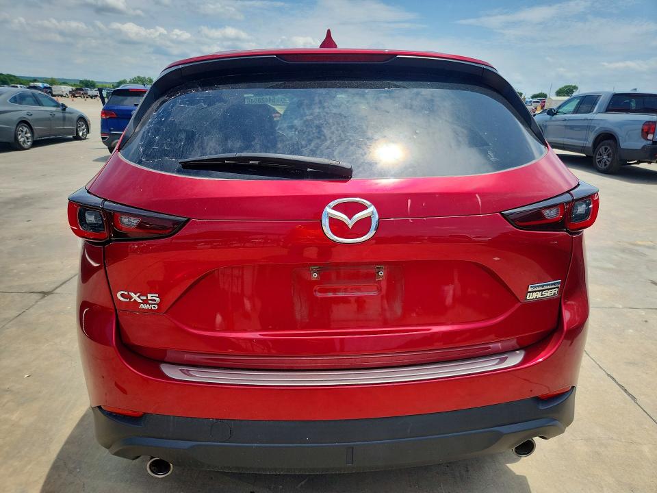 2022 Mazda VIN JM3KFBCM3N1623641 COPART salvage auction — SIDE, TX - SALVAGE VEHICLE TITLE (P), sold $225 on 2026-07-30 (photo 6)