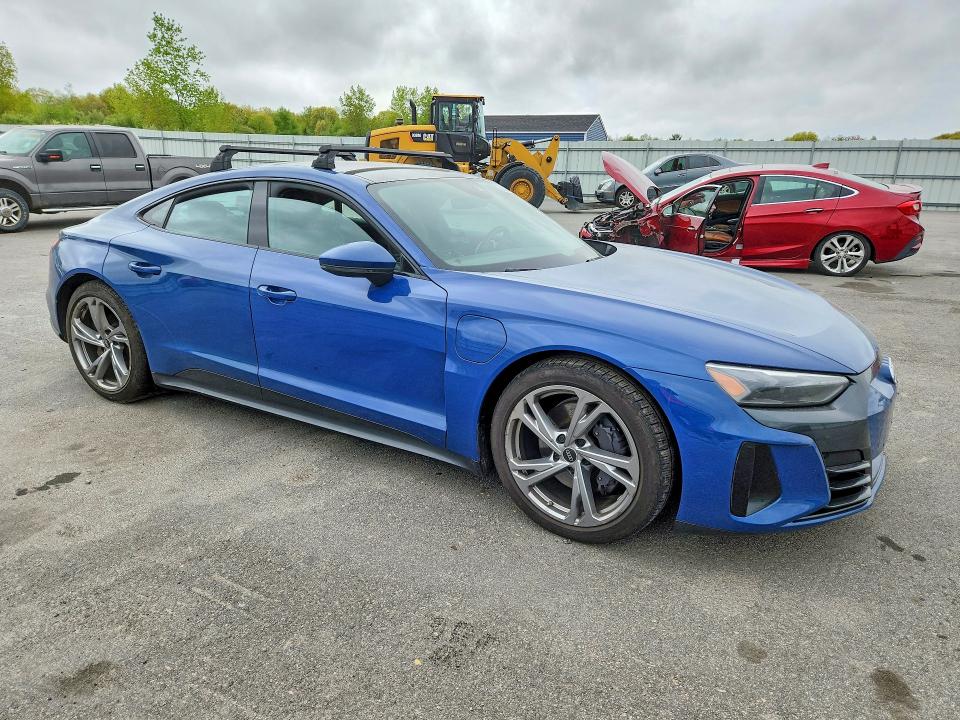 2024 Audi E-tron gt VIN WAUFJBFW9R7002555 COPART salvage auction — REAR END, MA - CERT OF TITLE-SALVAGE, sold $18,400 on 2026-07-29 (photo 4)