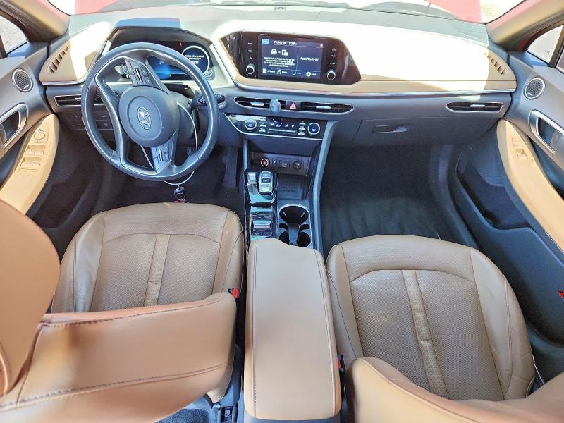 2020 Hyundai Sonata VIN 5NPEF4JA2LH039683 COPART salvage auction — FRONT END, Nc - Salvage Certificate Of Title, sold $3,300 on 2026-07-06 (photo 8)
