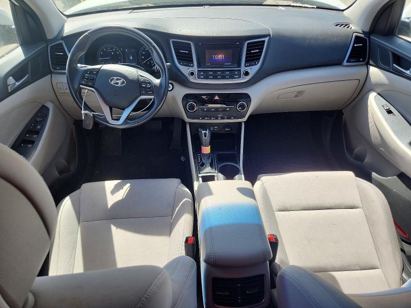 2017 Hyundai Tucson VIN KM8J33A23HU514678 COPART salvage auction — FRONT END, Nm - Cert Of Title-Salvage, sold $1,800 on 2026-07-13 (photo 8)