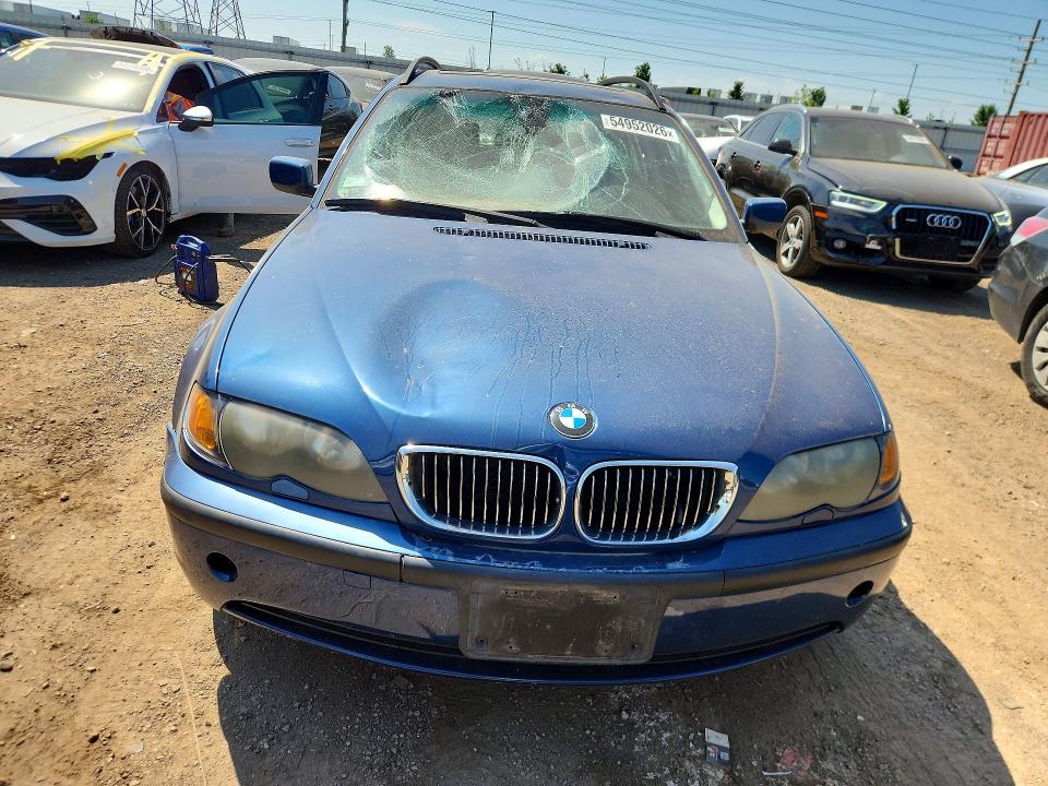 2003 BMW 3er VIN WBAEP334X3PF03175 COPART salvage auction — ROOF, Il - Salvage Certificate, sold $650 on 2026-07-21 (photo 5)